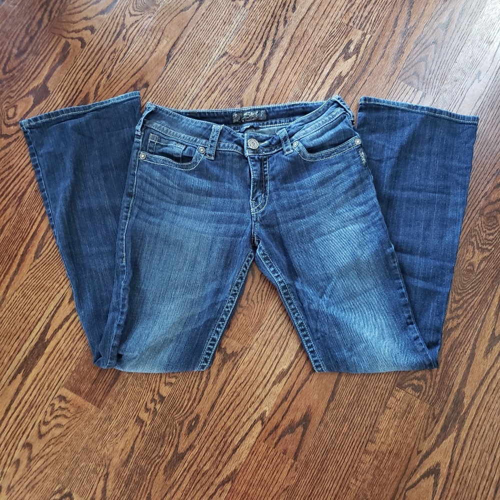 Silver SUKI bootcut jeans